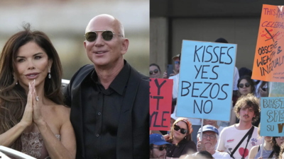 'Kisses Yes, Bezos No': Jeff Bezos’ star-studded Venice wedding sparks backlash; locals voice dissent on overtourism and mounting costs