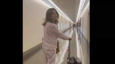 Watch: Nancy Mace reaches DC to vote for 'Big, beautiful bill' in pink pajamas, says her flights were cancelled