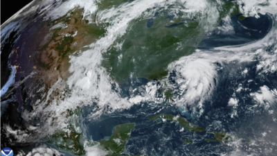 Tropical Storm Chantal: Strong winds and weather warnings in place; storm strengthens ahead of landfall in Carolinas