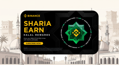 Sharia Earn is live in 29 countries like the UAE, Saudi Arabia, Egypt, and Indonesia, bringing faith-compliant crypto investing to major Muslim markets./ Image: Binance Explained: Is crypto Shariah-compliant? Binance launches Islamic finance-aligned investment platform