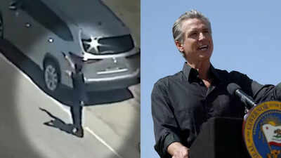 Anti-ICE protester pulls gun on federal agent as netizens slam Gavin Newsom for inaction