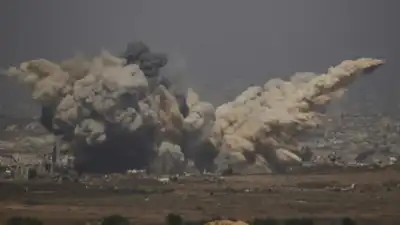On Cam: 35+ Gaza Sites BOMBED In 60 Minutes; IDF's Biggest Strike On Hamas In A Week