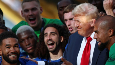 'It's in Oval Office': Trump claims FIFA gifted 'real' Club World Cup trophy to him; says they gave it to him 'forever'