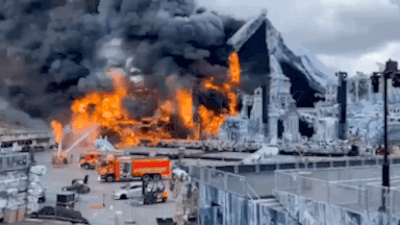 Watch: Massive fire engulfs Tomorrowland main stage in Belgium days before opening; rescue ops under way