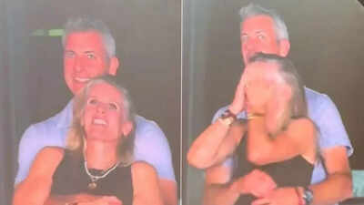'Something I can turn to, somebody I can kiss': Astronomer CEO, HR head spotted kissing at Coldplay concert; Andy Byron sent on leave