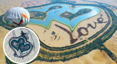 UAE: Once a secret, this Dubai lake was revealed by the Crown Prince and is now visible from space