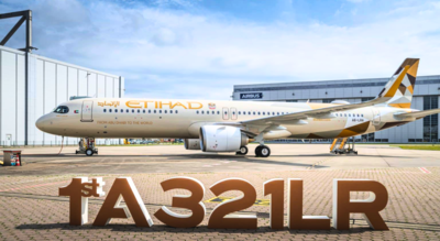 UAE: Etihad gets new Airbus A321LR with first ever private first class suites on single-aisle plane