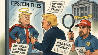 MAGA’s Latest Theory: Trump was the whistleblower — and that’s why he is in the Epstein files