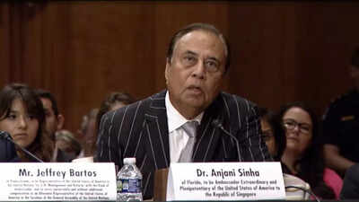 Embarrassing: Trump's Singapore nominee fumbles basic questions - who is Dr Anjani Sinha?