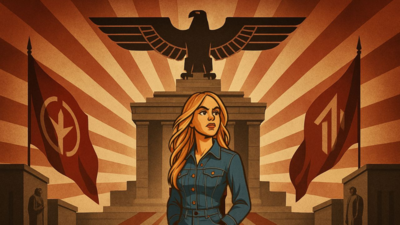 AI-generated image used for representation Explained: Why Sydney Sweeney's new American Eagle ad is being called 'fascist' and 'Nazi'- and being labelled 'white supremacist'
