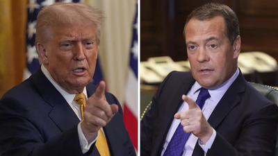 'Trump Nervous, Russia On Right Path': Putin Aide Medvedev CLASHES With U.S. Pres. On Ukraine