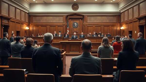 Courtroom Silence, Justice Pending