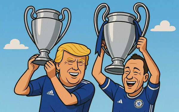 Donald Trump and John Terry