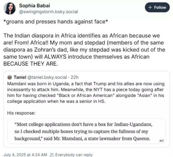Indian diaspora in Africa identify as Africans, the woman said.