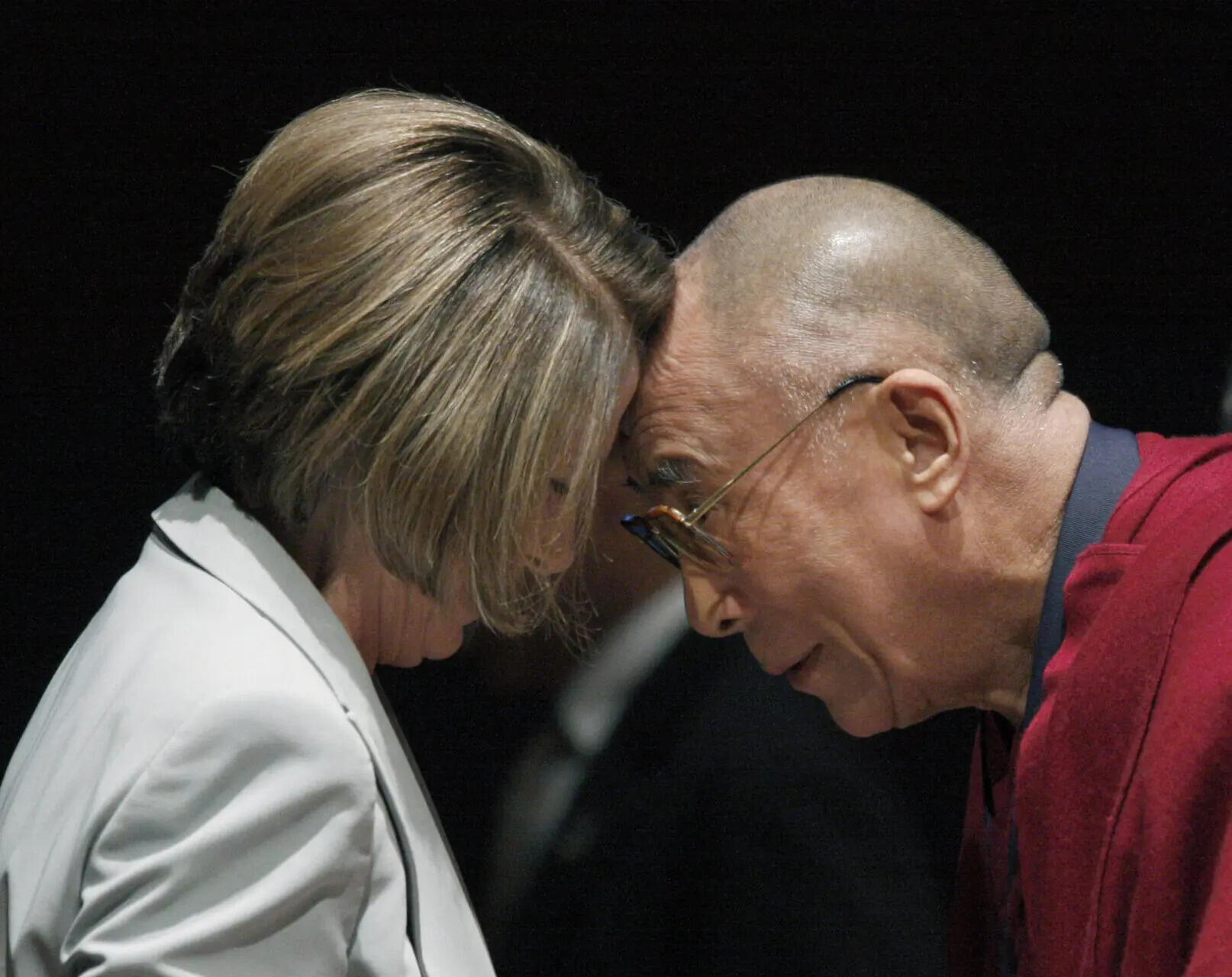 Nancy Pelosi with Dalai Lama