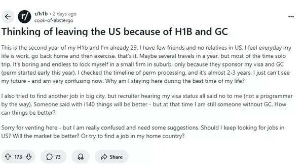 Redditor reveals boredom of living in US suburb, working at a small firm.