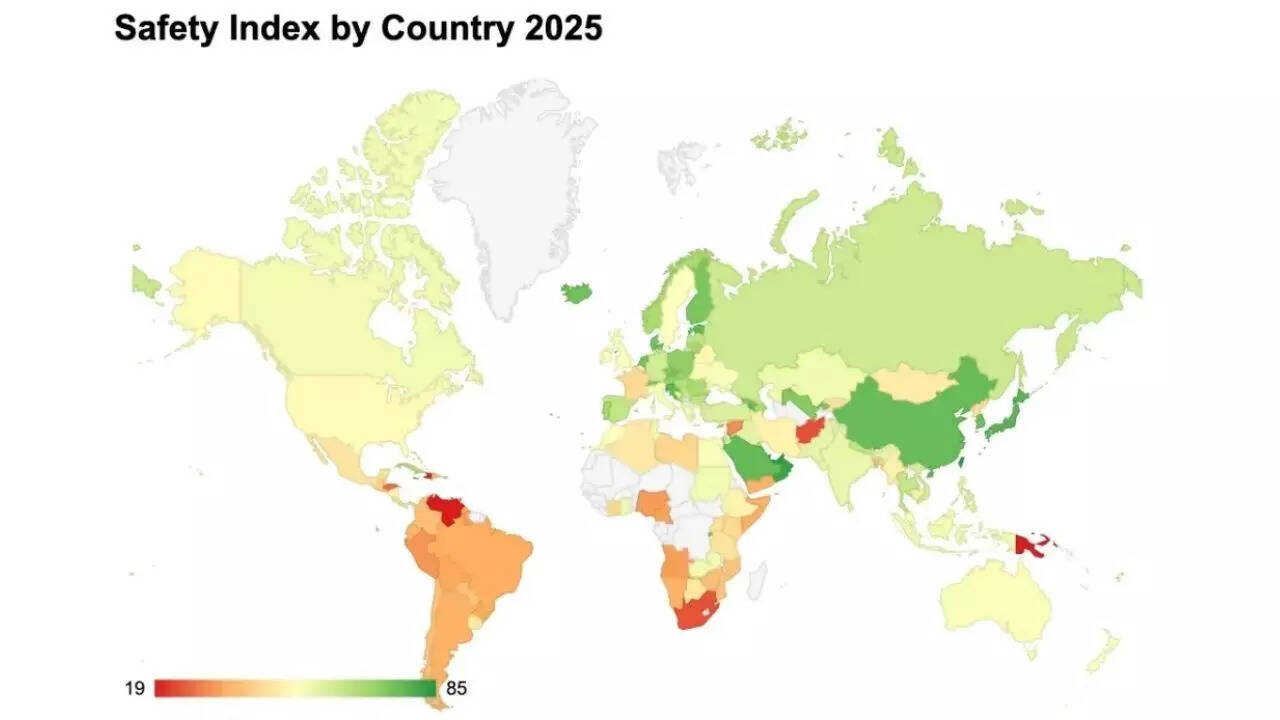 Source: The New York Post Safety Index