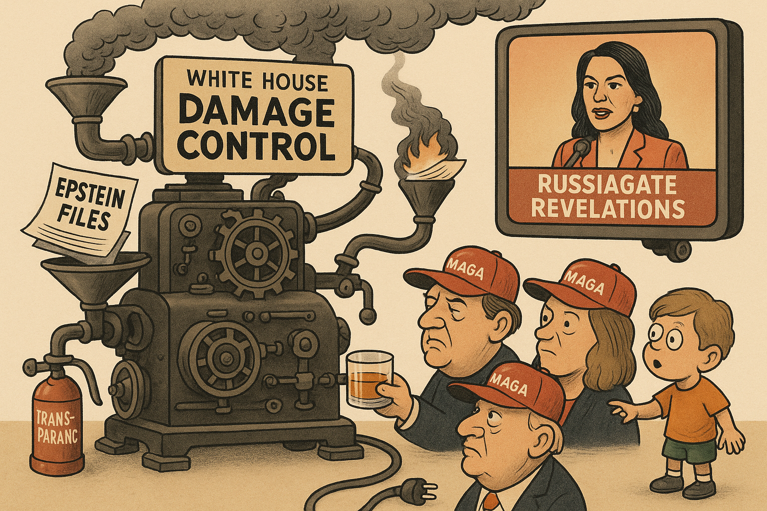 White House: Damage control