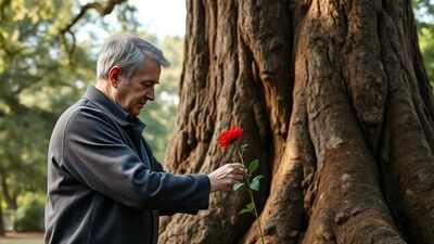 'Ask daddy for a bumblebee': Toddler after surviving 18-storey fall; father honours tree with red flower
