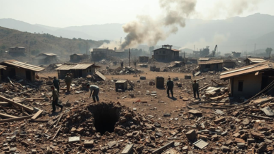 Myanmar junta air strike on ruby mine hub kills 13