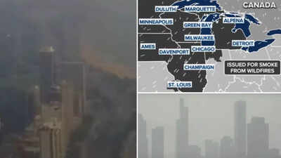 Canadian wildfire smoke pushes Minneapolis to world’s second worst air quality, prompting urgent health warnings