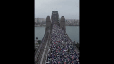 Watch: Thousands of Palestine supporters 'March for Humanity' in Sydney; demand Gaza aid, sanctions on Israel