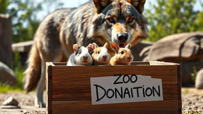(Ai generated image) 'Nothing goes to waste': Denmark zoo asks people to donate their pets to feed its predators; assures animals will be 'gently euthanized'