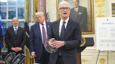 Made in US: A 24-k gold gift for Trump, a tariff relief for Apple - watch