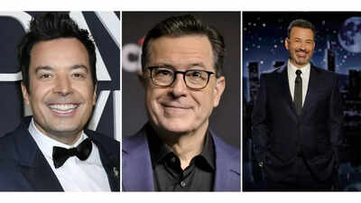 'Anyone would do a better job': Trump's 'no talent' dig at late-night show hosts; US President says Jimmy Fallon and Kimmel 'are next' after Stephen Colbert