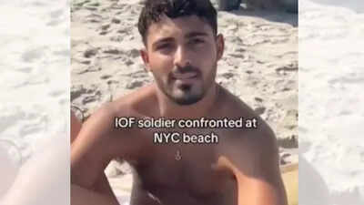 'You killed children in Gaza': Palestinian woman confronts former IDF soldier at New York beach. Here is how he responded