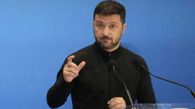 Ukrainian President Volodymyr Zelenskyy (AP image) Zelenskyy rejects formally ceding Ukrainian territory, says Kyiv must be part of any negotiations