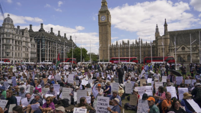 'Over 200 arrested': London police crackdown on supporters of a pro-Palestinian group; protesters call it free speech violation