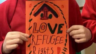 'You are welcome': Major outrage over Birmingham making 5-year-olds write Valentine's Day cards to asylum seekers