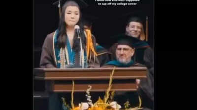 Watch: Video of 'UCLA administrator' applauding as Chinese-origin student blasts ICE, Trump