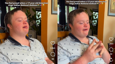 Watch: 17-year-old American sings Indian national anthem; video goes viral