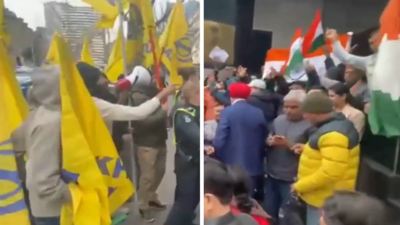 I-Day in Melbourne disrupted: Indians come face to face with Khalistan 'goons' - confrontation caught on cam