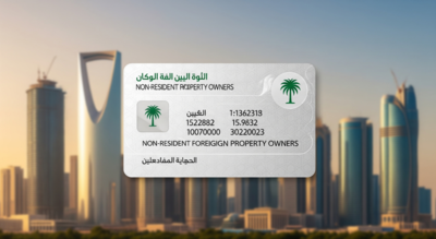 The Non-Saudi Real Estate Ownership Law will come into force on 21 January 2026, 180 days after its publication in July 2025/ Representative image Saudi Arabia approves digital ID to allow foreigners to own property ahead of 2026 law