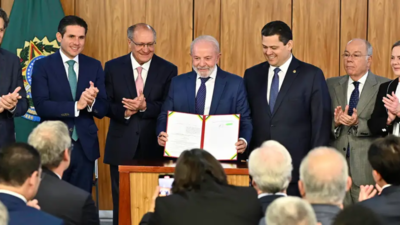 Brazil announces $5.5B package to counter Trump's tariffs Brazil announces $5.5bn package to counter Trump's tariffs