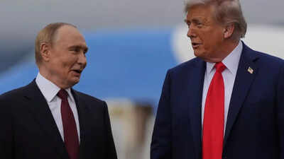 White House said the document, left behind at a Alaska hotel, was just a multi-page lunch menu. Trump intended to gift 'Poo-tihn' 'American Bald Eagle Desk Statue', 8-page secret document found in Alaska hotel