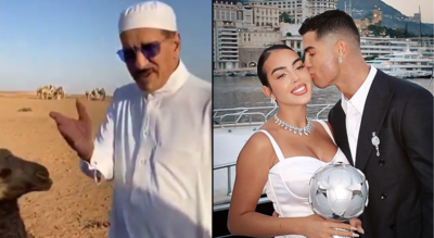 A camel for Cristiano Ronaldo? Saudi journalist marks footballer’s engagement with unique gift