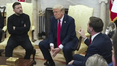 Trump, Zelensky ‘Throw Hands’ At The Oval Office In Viral AI Showdown Ahead Of Ukraine Talks