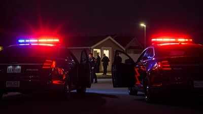 AI image Utah shooting: At least three police officers shot in Tremonton, suspect in custody; scanner audio reveals chaos