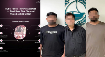 Dubai diamond heist: How police arrested 3 and recoverd one of world’s rarest pink gems worth $25 million in just 8 hours
