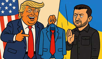 Zelenskyy HUMILIATES Reporter With Savage Comeback Over His Outfit At White House Zelenskyy HUMILIATES Reporter With Savage Comeback Over His Outfit At White House