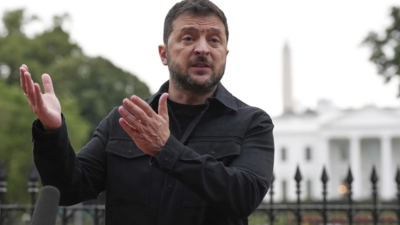 Volodymyr Zelenskyy (PTI) ‘Lucky charm’: How a Ukrainian designer styled Zelenskyy for Trump meeting; black suit carried subtle detail