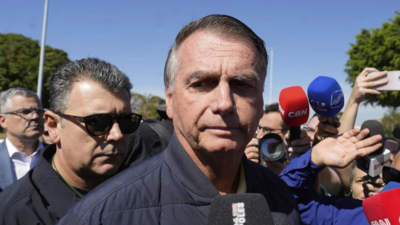 Brazilian police say ex-President Bolsonaro was planning to flee to Argentina; request asylum (Pic credit: AP) 'Fear for my life': Brazilian police say ex-President Bolsonaro was planning to flee to Argentina; request asylum