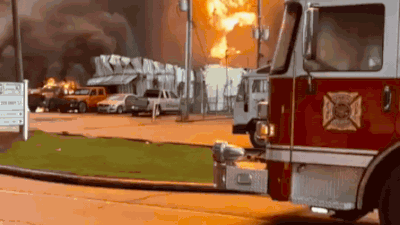 Watch: Massive fire erupts at Louisiana auto supply plant; residents ordered to evacuate