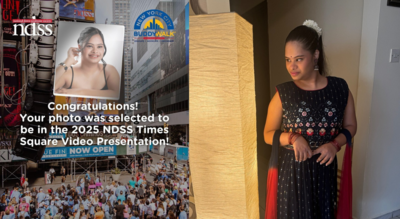 Amanda Dsilva’s photo will appear in a video celebrating inclusion, featuring over 500 people with Down syndrome worldwide/ Image: Instagram 22-year-old Dubai-based Indian woman with Down Syndrome set to appear on Times Square video