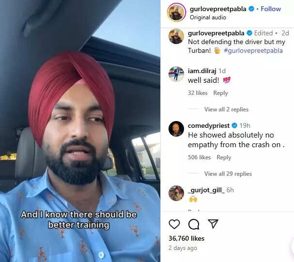 A US-based Punjabi man said his community should not be vilified for the Florida truck accident.