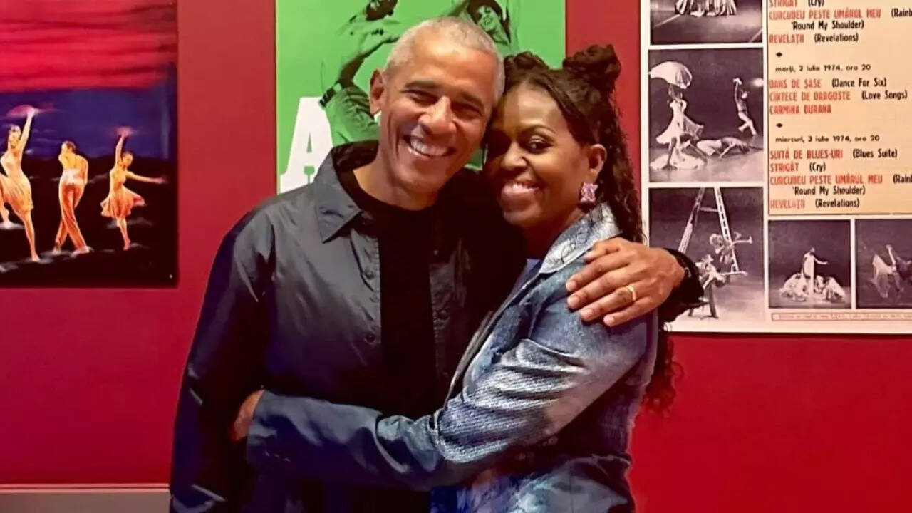 Barack Obama and Michelle Obama